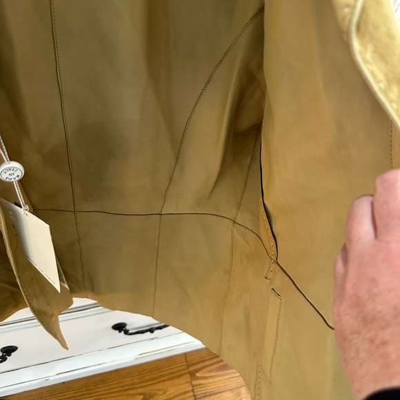 Vera Pelle Designer Leather Blazer - Picture 13 of 15